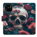 iSaprio flip pouzdro Skull in Roses 02 pro Xiaomi Redmi 10C