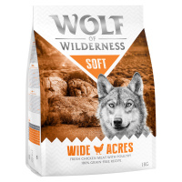 Wolf of Wilderness granule, 4 x 1 kg - 3 + 1 kg zdarma - Adult 