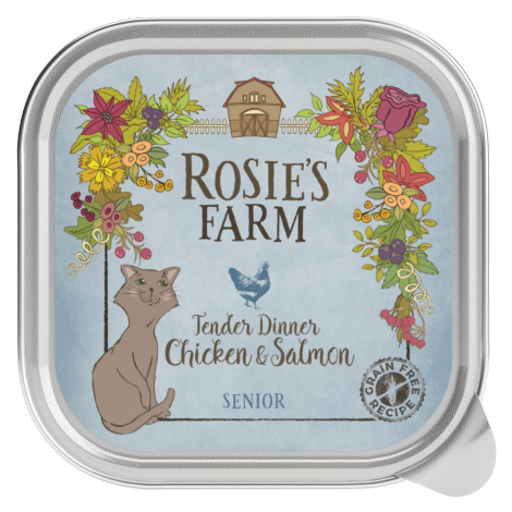Rosie's Farm Adult mističky, 16 x 100 g za skvělou cenu! - senior: kuře