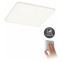 PAULMANN LED vestavné svítidlo Veluna VariFit IP44 3-krokové-stmívatelné hranaté 185x185mm 17,5W