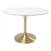 KARE Design Kulatý jídelní stůl Invitation  - bílý, 120cm
