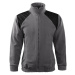 Malfini Jacket Hi-Q506 silná fleecová mikina unisex ocelově šedá