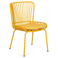 Sada 2 žlutých zahradních židlí Bonami Selection Rimini