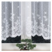 Dekorační oblouková krátká záclona na žabky KAROLINA 170 bílá 300x170 cm MyBestHome