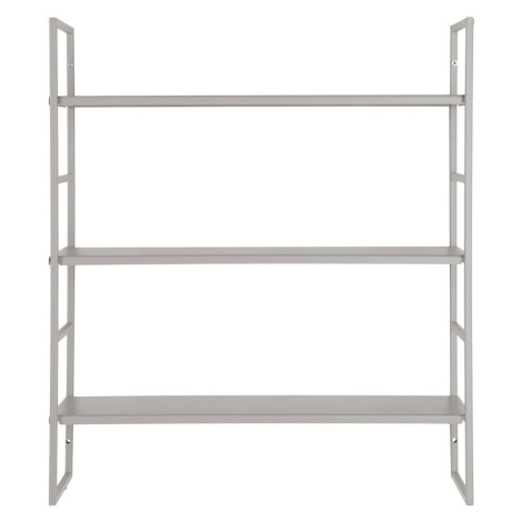Světle šedá patrová kovová police 48 cm Beja – House Nordic