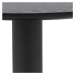 Actona Konferenční kulatý stolek Ibiza černý