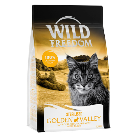 Wild Freedom Adult "Golden Valley" Sterilised králičí - bez obilovin - 2 x 6,5 kg