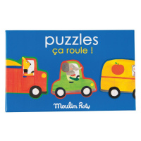 Moulin Roty Puzzle Auta