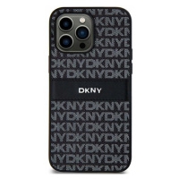 Zadní Kryt Dkny pro Samsung Galaxy S24 5G Leather Mono Stripe černá