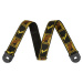 Fender Quick Grip Locking Strap Black/Yellow/Brown