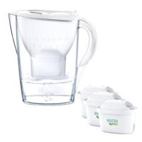 BRITA Marella 2,4 l bílá + 3 ks MX Pro PO 2024