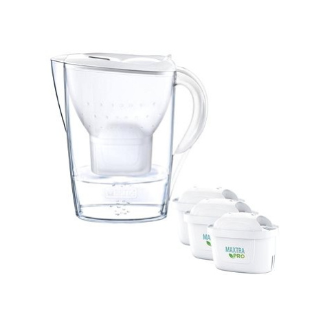 BRITA Marella 2,4 l bílá + 3 ks MX Pro PO 2024