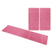 Hanse Home Collection koberce Kobercová sada Nasty 101147 Pink - 3 díly: 70x140 (2x), 70x240 (1x