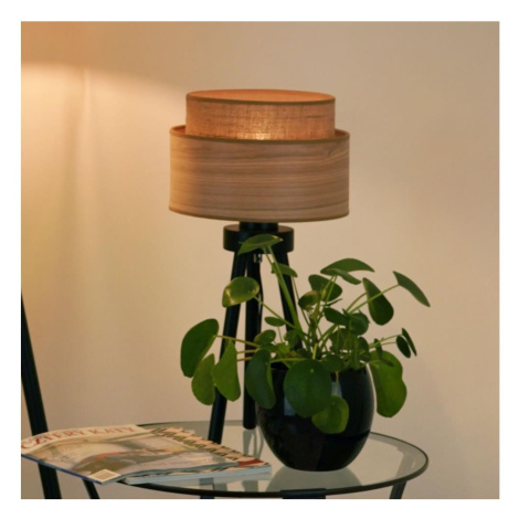 Brilagi - Stolní lampa MONTANA BOHO 1xE27/15W/230V hnědá/černá 608473