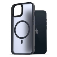 AlzaGuard Matte Case Compatible with MagSafe pro iPhone 13 tmavě modrý