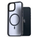 AlzaGuard Matte Case Compatible with MagSafe pro iPhone 13 tmavě modrý