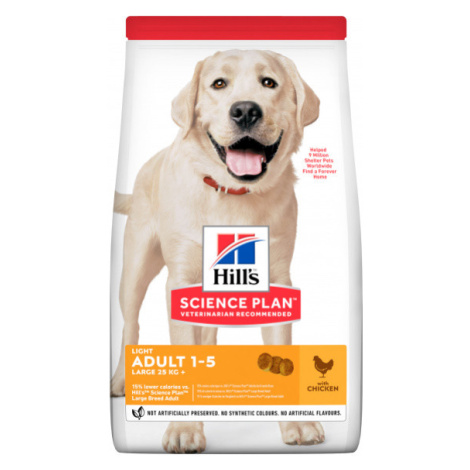 Hill´s Science Plan Canine Adult Light Large Breed Chicken 18kg Hill's Science Plan