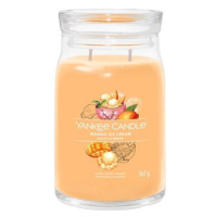 YANKEE CANDLE Signature sklo 2 knoty Mango Ice Cream 567 g