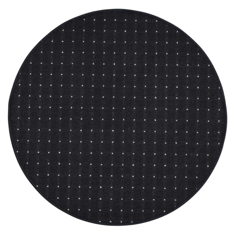 Condor Carpets AKCE: 300x300 (průměr) kruh cm Kusový koberec Udinese antracit kruh - 300x300 (pr