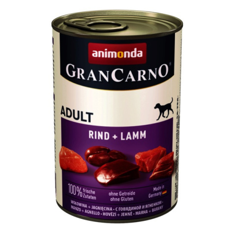 Animonda GranCarno Adult konzerva, hovězí a ovce 6 x 400 g (82733)