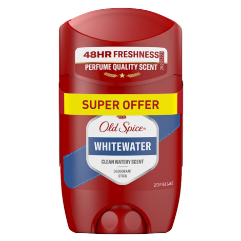 Old Spice Whitewater Tuhý Deodorant Pro Muže. 48hod Svěžest Bez Hliníku. 50 % Recyklovaných Plas