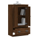 vidaXL Skříň highboard hnědý dub 60 x 35,5 x 103,5 kompozitní dřevo