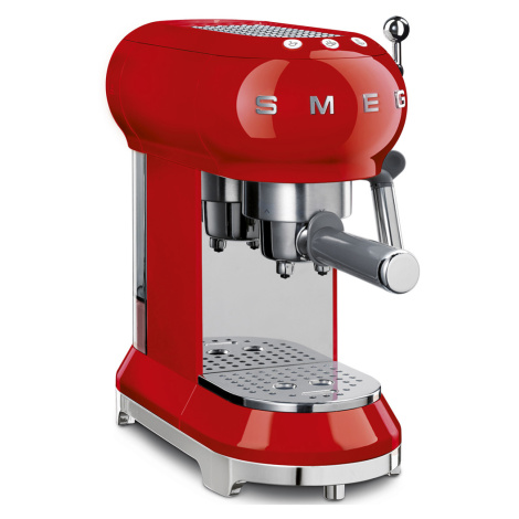 50's Retro Style pákový kávovar na Espresso / Cappucino 15 barů 2 cup červený - SMEG