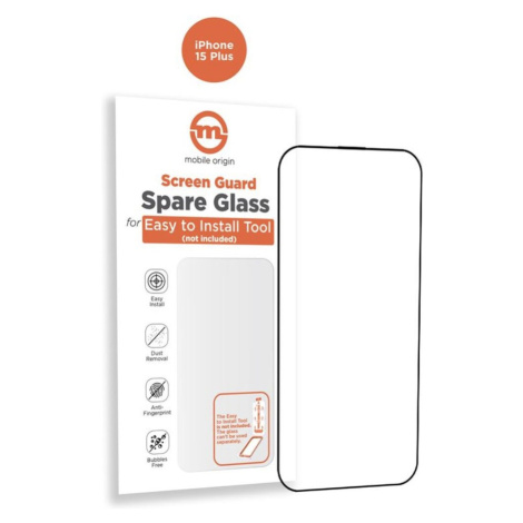 Mobile Origin Orange Screen Guard náhradní 2,5D ochranné sklo iPhone 15 Plus