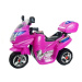 mamido  Dětská elektrická motorka růžová