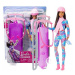 Mattel barbie® zimní sporty - sáňky, hgm74