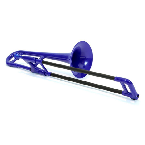 pBone 700639 Plastový trombon Blue