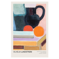 Obrazová reprodukce Still Life with Two Oranges & A Black Jug (Abstract Kitchen) - Vilhelm Lunds