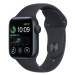 Apple Watch SE (2022) 44mm (Zánovní) Temně inkoustové + temně modrý sportovní řemínek MRGE3QC/A