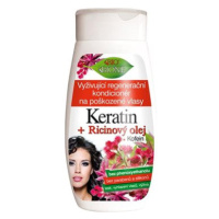 BIONE COSMETICS Bio Keratin + Ricinový olej Regenerační kondicionér 260 ml