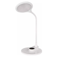Bílá LED stmívatelná stolní lampa (výška 30 cm) Ruby – EMOS