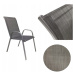 Kontrast Zahradní židle MAJORKA 55 x 65 x 90 cm šedá