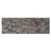 Obklad Azuliber Nebraska marengo 17x52 cm reliéfní NEBRASKA52MA