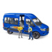 Bruder M.B. Sprinter, minibus, figurky