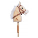 Hobby Horse Kůň Na Hůl Hnízdě Béžový Se Zvukovým Efektem 100 cm Hkm 2500