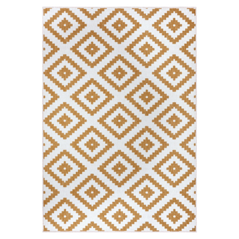 NORTHRUGS - Hanse Home koberce Kusový koberec Twin-Wendeteppiche 105794 Ochre – na ven i na doma