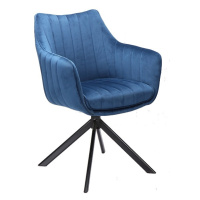 Kasvo ALZA (AZALIA) židle (S) nohy černé / látka bluvel 4215