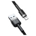 Baseus Cafule kabel USB/Lightning 2.4A 0.5m šedý/černý