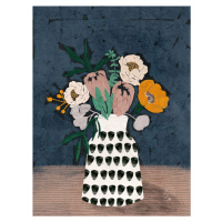 Ilustrace Moody Florals, Erum Khalili, (30 x 40 cm)