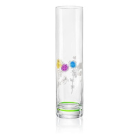 Crystalex skleněná váza Louka Mix 24 cm