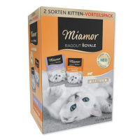 Kapsičky MIAMOR Ragout Royale Kitten v želé multipack 1200 g