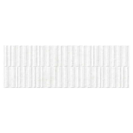 Obklad Peronda Manhattan white wavy 33x100 cm mat MANHAWHWD