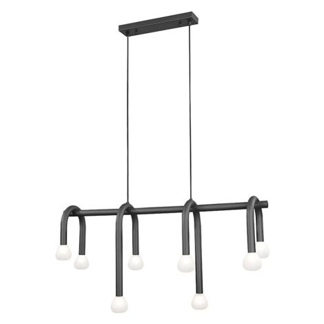 Viokef Lighting Lustr na lanku DELORI 8xG9/28W/230V černá 4324700