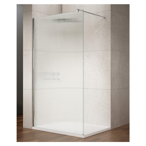 GELCO VARIO CHROME jednodílná sprchová zástěna k instalaci ke stěně, sklo nordic, 800 GX1580-05