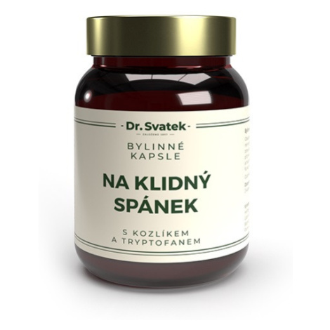 Dr. Svatek Bylinné kapsle Na klidný spánek s kozlíkem a tryptofanem 90 kapslí