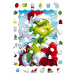 Puzzle Dřevěné pro dospělé děti Puzzled Premium Grinch 375 Dílků